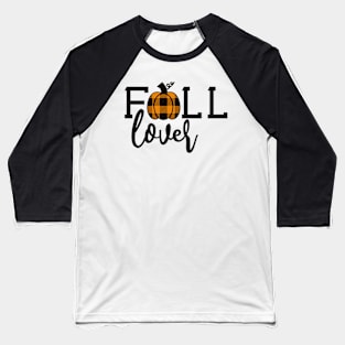 Fall Lover Autumn Pumpkin Baseball T-Shirt